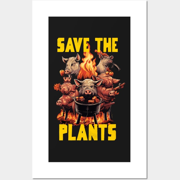 Save the plants! Wall Art by Popstarbowser